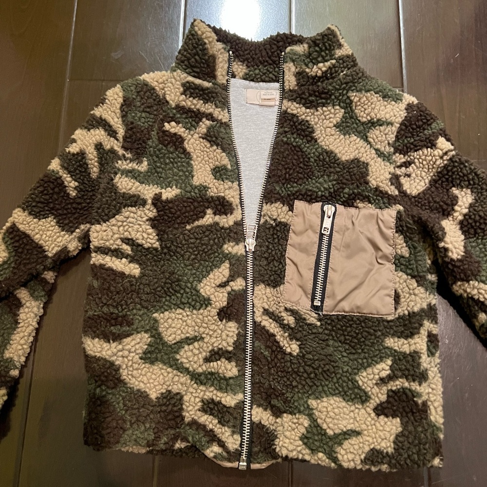 Peek kids camo jacket